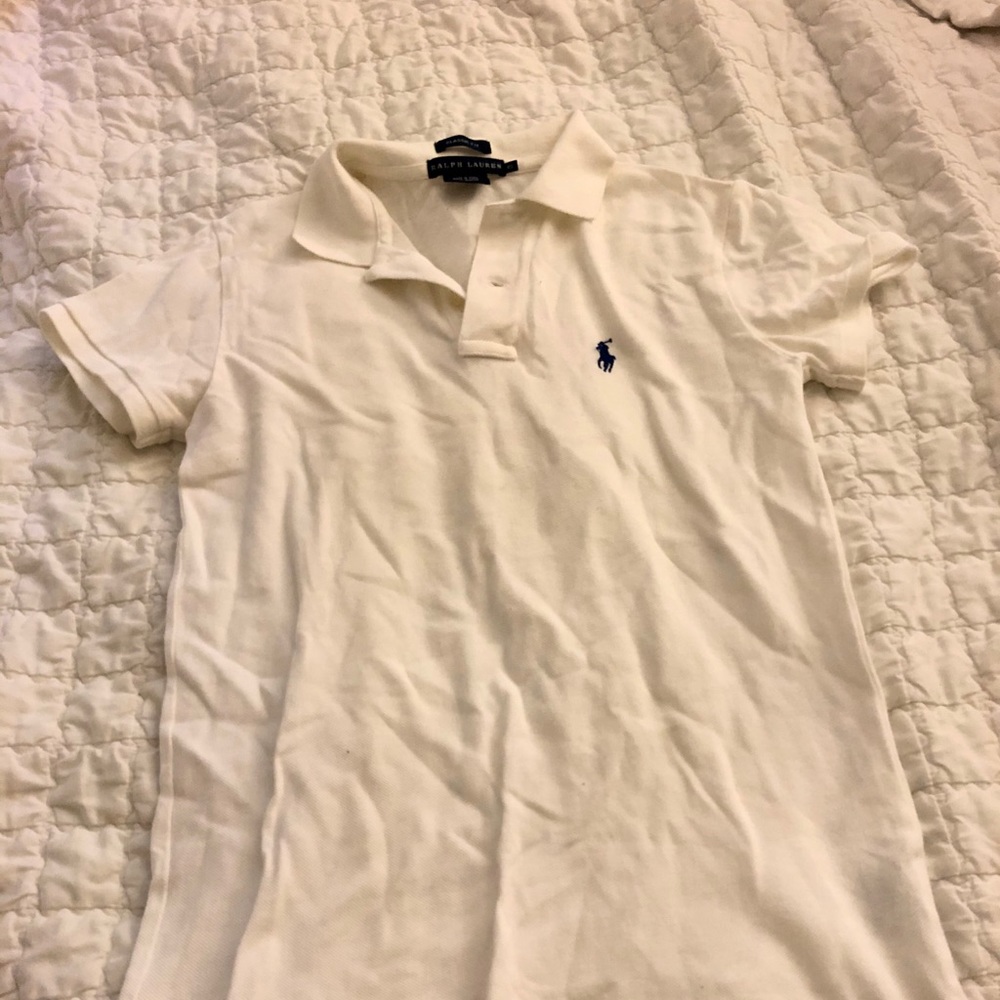 Nwot white polo